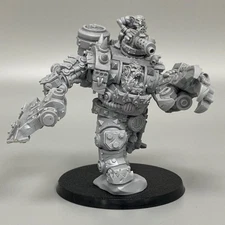 ORK IRON BOSS ARTEL W 3RD PARTY WARBOSS SCI-FI MINIATURE MEGA ARMOUR POWER CLAW