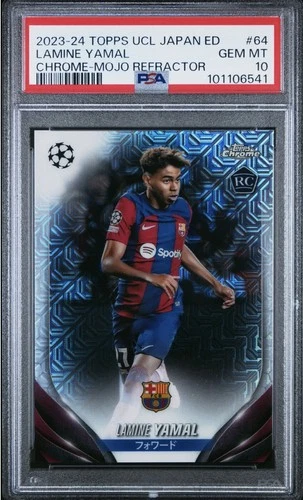 2023 Topps Chrome Lamine Yamal Mojo