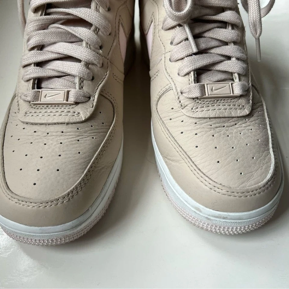 Nike Air Force 1 High Sculpt Linen Sanddrift Beige Pink Size 7 - Image 4 of 4