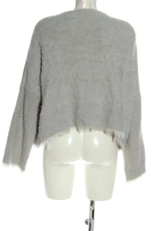 ASOS Cárdigan Mujeres Chaqueta Talla EU 38 gris claro look casual - Imagen 2 de 4