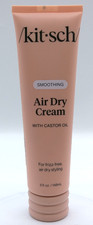 Kitsch Smoothing Air Dry Cream W/Castor Oil, 5 Fl. Oz., Sugared Amber Scented