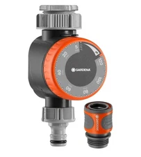 GARDENA 31169 | Mechanical water timer with flow control