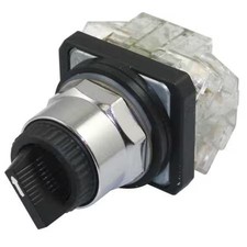 Dayton 30G298 Non-Illum Selectr Swtch, 30Mm, 2 Pos, Lever