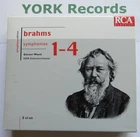BRAHMS - Symphonies 1-4 WAND NDR-Sinfonieorchester - Excellent Con 2 CD Set RCA