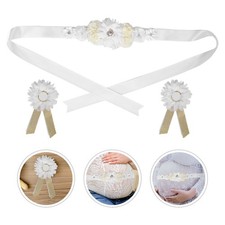 1 ensemble de ceintures : ceinture de grossesse pour future