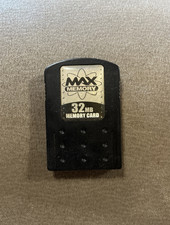 Max Memory 32 MB 32MB for Playstation 2 PS2 Memory Card Black card
