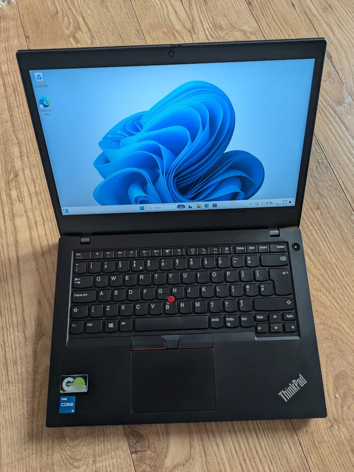 Lenovo ThinkPad L14 Gen 2 i5 1135G7 2.4GHz 8GB RAM 128GB SSD 14.1" 11th Gen 0611 - Image 2 of 4