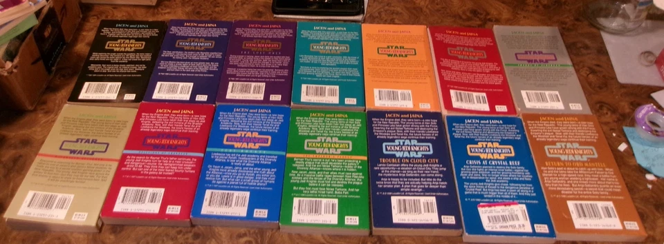 Complete Set of Star Wars Young Jedi Knights Books 1-14 Lot - Image 2 of 3