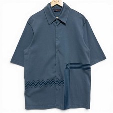 Louis Vuitton Cotton Button-Up Casual Button-Down Shirts for Men