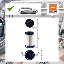 Knecht Kraftstofffilter SKODA OCTAVIA III Combi (5E5) 2.0 TDI