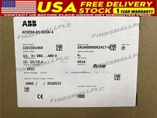 ABB ACS550-01-023A-4 Inverter Brand New In Box Spot Goods No Keypad