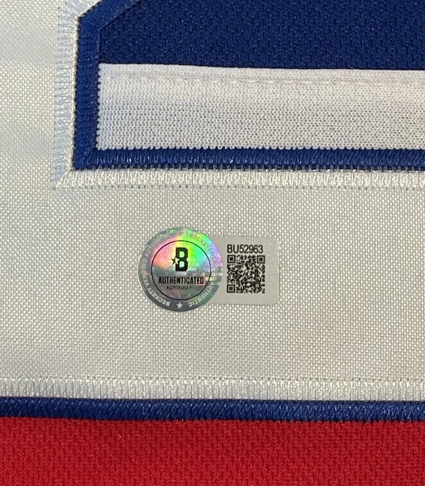 Arber Xhekaj Signed Montreal Canadiens Jersey Beckett COA - Image 3 of 4