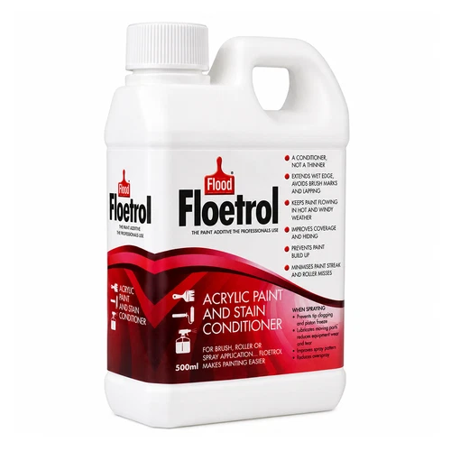 FLOOD Floetrol Paint Conditioner Acrylic Paint Additive Flow Improver 500mL