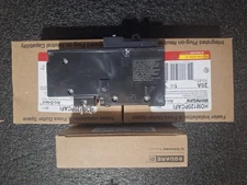 (2) SQUARE D HOMELINE 1 Pole 20A 120VAC CIRCUIT BREAKERS HOM120PCAFI