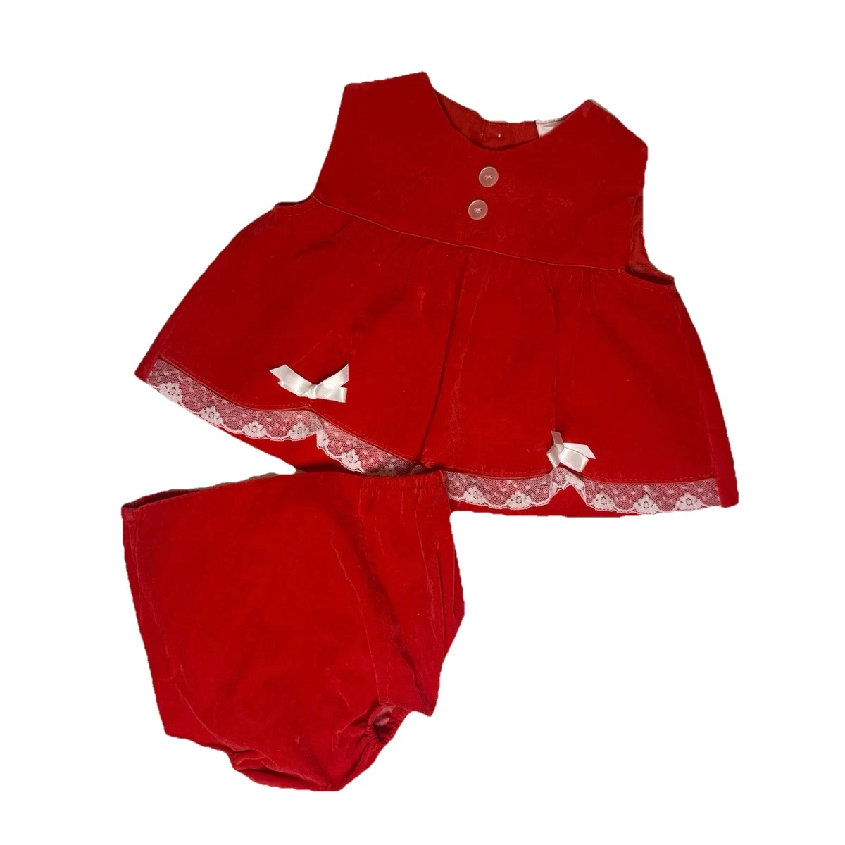 white christmas dresses Santa Smocked Christmas + Valentine Dress, 3 outfits in 1 with removab –  Pleats and Stitches main image 0