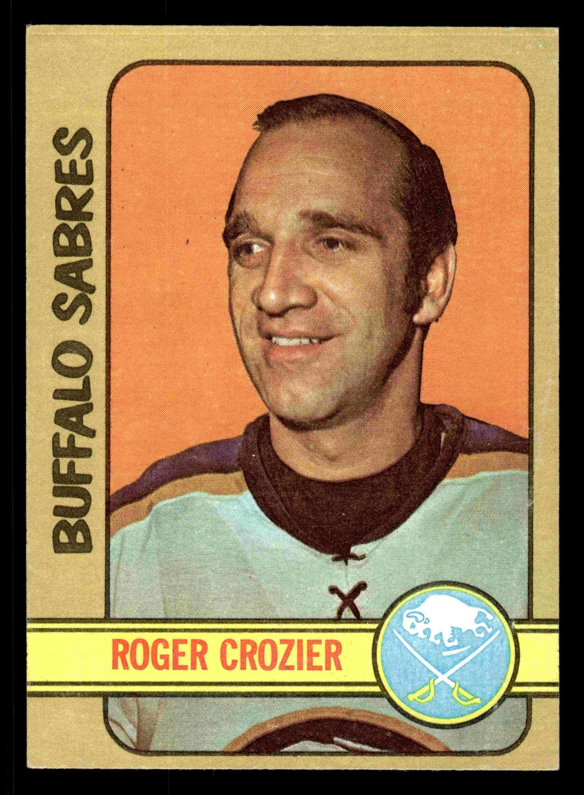 1972-73 Topps Roger Crozier #31 - Buffalo Sabres