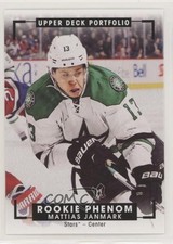 2015-16 Upper Deck Portfolio Rookie Color Art Mattias Janmark #327 x6g