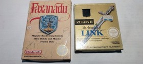 NES Spiele Adventure of Link, Faxanadu, Super Mario, Top Gun