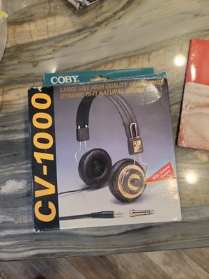 Coby CV-1000 Dynamic Stereo Headphones