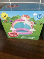 Chad Valley Unicorn Shaded Paddling Pool
