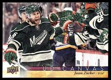 2017-18 Upper Deck UD Canvas Jason Zucker Minnesota Wild #C42