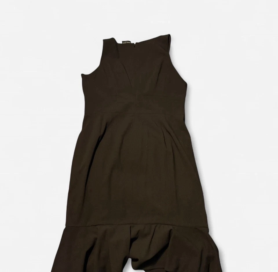 Giorgio Armani 女式黑色连衣裙 46 码意大利制造二手状况良好 — 第 4/4 张图片