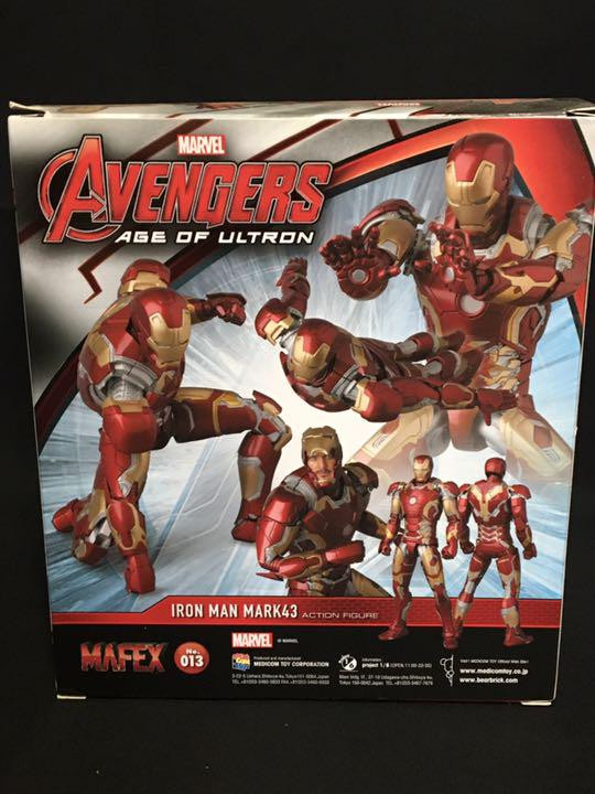 MAFEX アベンジャーズ アイアンマンマーク４３ Mafex Marvel Iron Man Mark