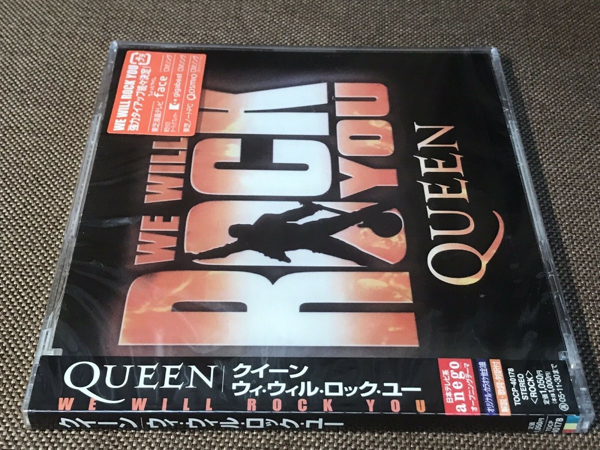 Sealed QUEEN We Will Rock You JAPAN 5