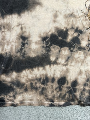 Vintage Yacht Club Mens T-Shirt Size 2XL Brown Tie Dye Crew Neck 90s Orlando - Picture 11 of 13