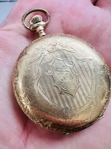 VINTAGE ELGIN /PHILADELPHIA WATCH CASE CO POCKET WATCH. - Picture 18 of 22