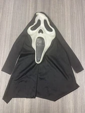 Scream Fun World Div Gen 2 Fearsome Faces Poly Hooded Mask - No Scaring - Look!