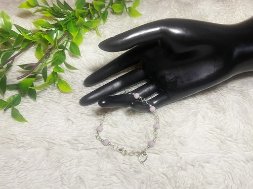 Sterling Silver Plated Bracelet Handmade Natural Bead Gifts For Her Uk Jewellery - Picture 2 of 3