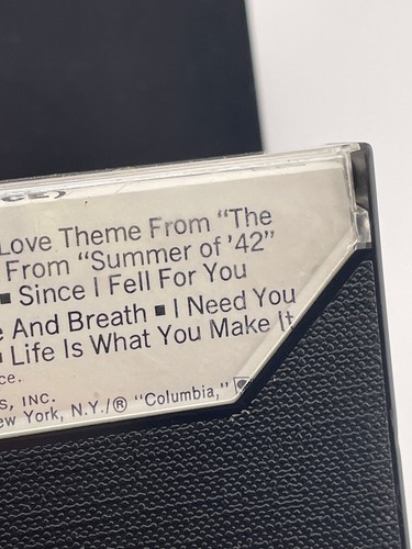 Johnny Mathis The First Time Ever (I Saw Your Face) 1972 Columbia Cassette Rare - Picture 8 of 10