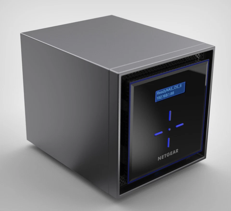 NAS NETGEAR ReadyNas 424 RN42400 RND-4G - Immagine 2 di 4