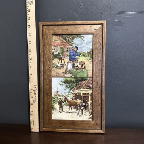 SF Framed Tile Cottage Farming Horse Shoe Repair Picture - Picture 7 of 7