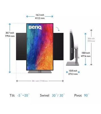 BenQ PD3220U 31.5 inch Widescreen IPS LED Monitor for sale BenQ PD3220U 31.5 inch Widescreen IPS LED Monitor for sale