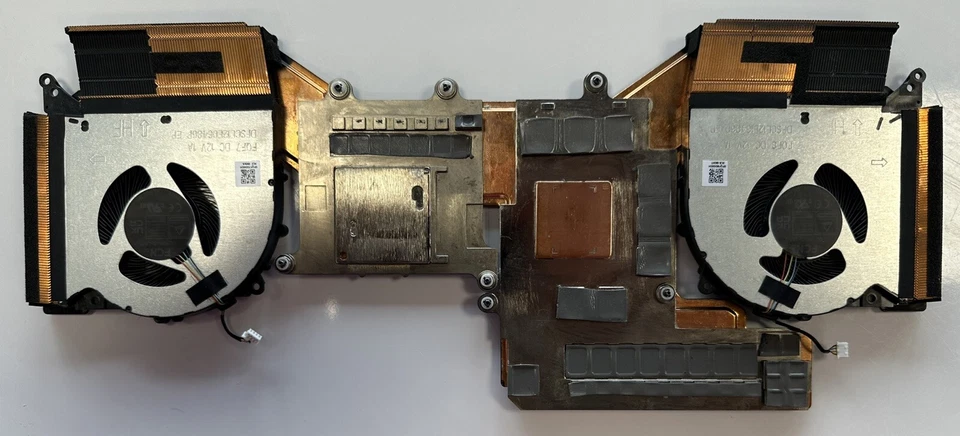 Pulled Genuine Lenovo Legion Pro 7 16IRX9H 83DE Fans and Heatsink 5H40S20986 - Image 2 of 4