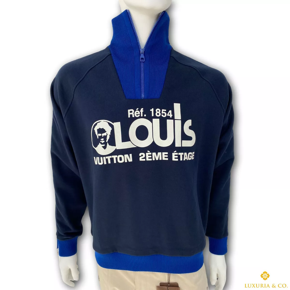 Louis vuitton hotsell blue hoodie
