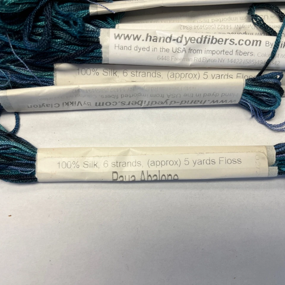 Silks From Vikki Clayton New And Used Lot Of 16 Skeins - Image 4 of 4