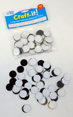 craft it large self-adhesive Magnetic discs Magnetisch Basteln Kreativ