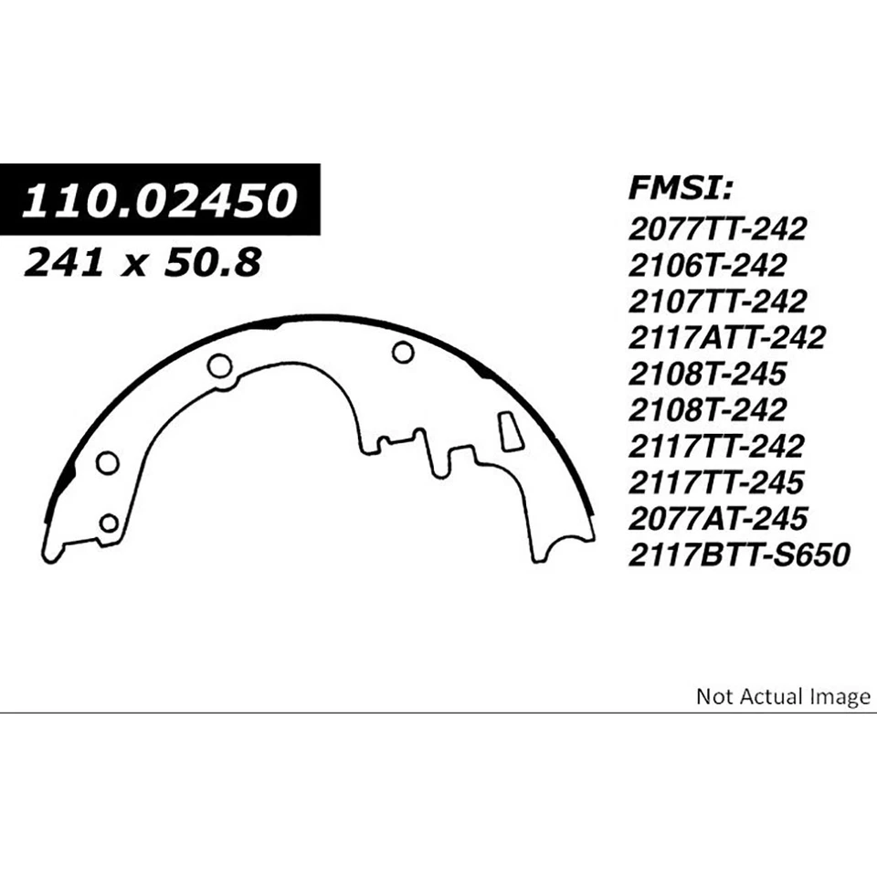 Kit de 2 herrajes de freno de tambor trasero para Chevrolet Chevelle 1964 Foto 4 de 4