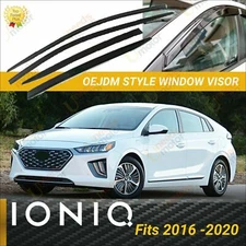 For Ioniq 2016-2022 OEJDM Style Window Vent Visor Wind Guard Deflector
