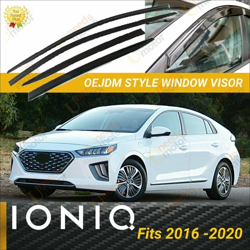 For Ioniq 2016-2022 OEJDM Style Window Vent Visor Wind Guard Deflector