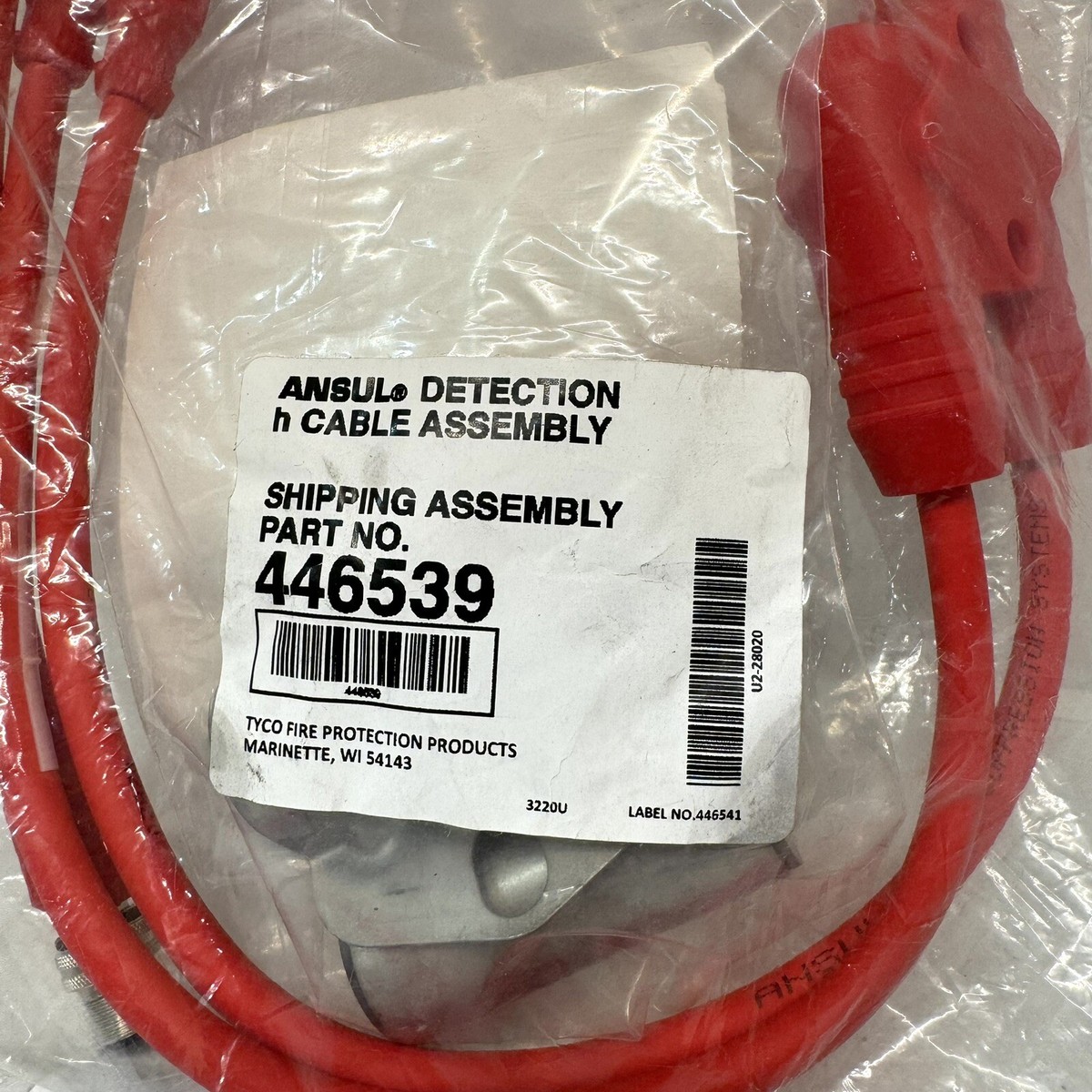 Ansul Detection Cable Assembly 446539 | eBay