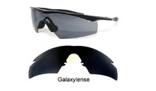 Galaxy Replacement Lens Oakley M Frame 2.0 Strike Industrial Black Polycarbonat