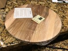 Longaberger New Cutting/Cheese Board and Glass Dome Set — photo 2