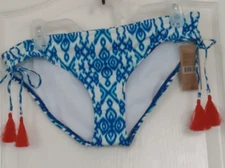NWT Woman CREMIEUX SWIMWEAR BIKINI BOTTOM Size L Side Tunnel Hipster NWT