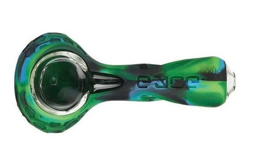 Eyce Alien Proteck Pipe, Silicone and Borosilicate Glass - 10 Colors Available! - Picture 3 of 23