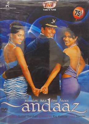 Andaaz Akshay Kumar, Priyanka Chopra Bollywood Hindi Movie DVD