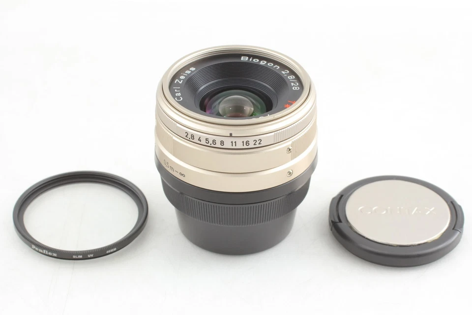 [MINT] Contax Carl Zeiss Biogon 28mm f/2.8 G Lens for Contax G1 G2 from JAPAN - Image 2 of 4